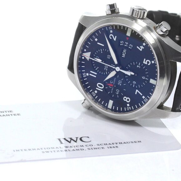 IWC Pilot watch IW377801 Double Chronograph Day-date Automatic Men's_826541 - Picture 4 of 7